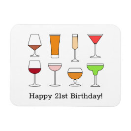 21歳の誕生日 マグネット