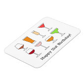 21歳の誕生日 マグネット (左側)