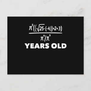 21歳の誕生日 代数方程式 面白い 21歳の誕生日 ポストカード