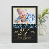 21歳の誕生日(写真あり) 招待状 (スタンド正面)