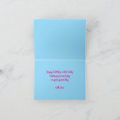 21歳の誕生日 | 冬のベビー誕生日カード カード (内部)