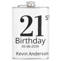 21歳の誕生日 名前と日にち 太字