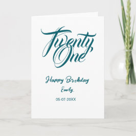 21歳の誕生日 名前 日付 年 青 テンプレート この