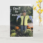 *21歳の誕生日*怖がらない/そんなに悪くない!カード カード (黄色い花)