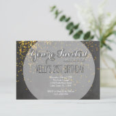 21歳の誕生日 招待状 (スタンド正面)