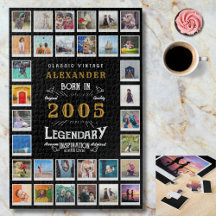 21歳の誕生日 2005年の伝説の思い出フォトコラージュ