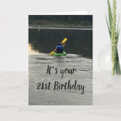 **21歳の誕生日** Uを幸せにすることを外す カード (正面)