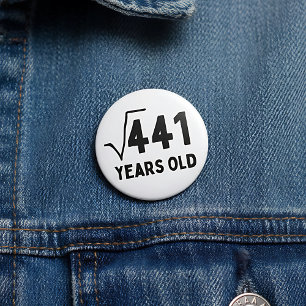 21歳の21歳の誕生日 缶バッジ