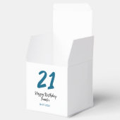 21歳はっきりした生青文字シンプルミニマル フェイバーボックス (オープン)