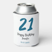 21歳はっきりした生青文字シンプルミニマル 缶クーラー (缶裏面)