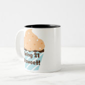 21歳は甘い誕生日Tシャツ&ギフト ツートーンマグカップ (正面左)