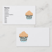 21歳は甘い誕生日Tシャツ&ギフト 名刺 (正面/裏面)