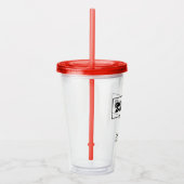 21歳カスタムの誕生日21 in 24 Est 2003誕生日 アクリルタンブラー (右)