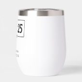 21歳パーソナライズされたの誕生日21 IN 25 Est 2004 (背面)