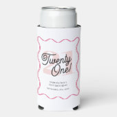 21歳レトロウェーブミニマリスト21歳 スリム缶クーラー (Seltzer正面)