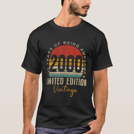 21歳ヴィンテージ2000年限定版21th Bir Tシャツ (正面)