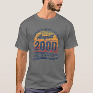 21歳威厳があるの誕生日2000年21歳が素晴らしい Tシャツ