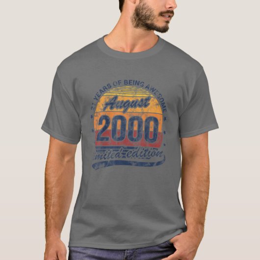 21歳威厳があるの誕生日2000年21歳が素晴らしい Tシャツ (正面)