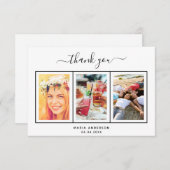 21歳感謝していの誕生日 サンキューカード (正面/裏面)