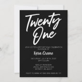 21歳招待状 招待状 (正面)