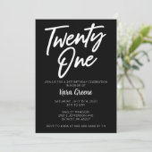 21歳招待状 招待状 (スタンド正面)