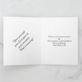 21歳誕生日おめでとう21カスタム写真文字テンプレート カード (内部)