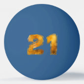 21歳21歳 卓球ボール (正面)