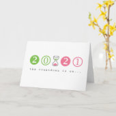 21歳 カード (黄色い花)