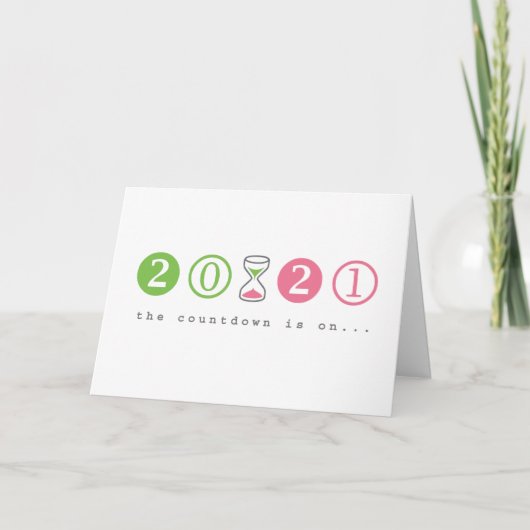 21歳 カード (正面)