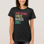 21歳 2001年3月 Tシャツ (正面)
