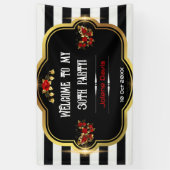 21番目のパーティーへようこそ 横断幕 (縦)