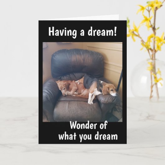 *21番目の誕生日祝の夢想 カード (黄色い花)