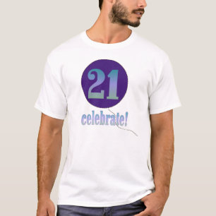 21祝って下さい Tシャツ