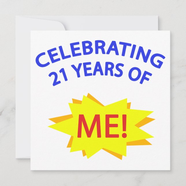 21祝年の私よ！ (正面)