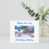 「21祝日」の誕生日パーティーの招待をしよう 招待状 (スタンド正面)