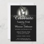 21祝歳の誕生日招待状 招待状 (正面)