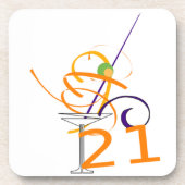 21祝STカクテル コースター (正面)