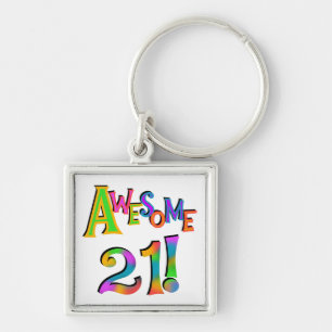 21素晴らし誕生日Tシャツとギフト キーホルダー
