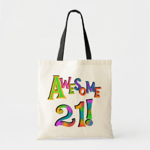 21素晴らし誕生日Tシャツとギフト トートバッグ