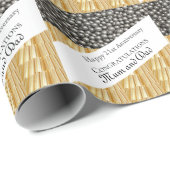 21結婚周年記念 ラッピングペーパー (ロールコーナー)