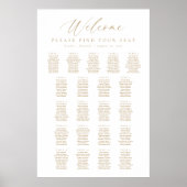 21表ウェルカムシーティングチャート ポスター (正面)