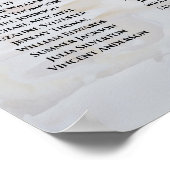 21表(白)反射結婚の座席表 ポスター (角)