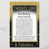 21誕生日単語検索ゲーム (正面)