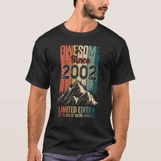 21誕生日2002素晴らし年からのヴィンテージ Tシャツ