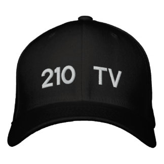 210テレビ 刺繍入りキャップ