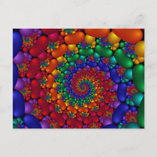 210フラクタル ポストカード (正面)