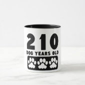 210犬の歳 マグカップ (中央)