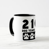 210犬の歳 マグカップ (正面左)