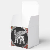 [210]アッシリア翼ライオン – シルバーラマス フェイバーボックス (オープン)