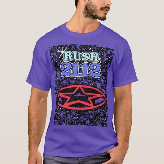 2112 RushBandアルバムカバー少年 Tシャツ (正面)